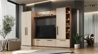 Гостиная Леванте Дуб вотан / Кашемир  (ТИ) 6335