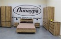 Бостон Кровать 1400 дуб крафт, (ТИ) 924950679